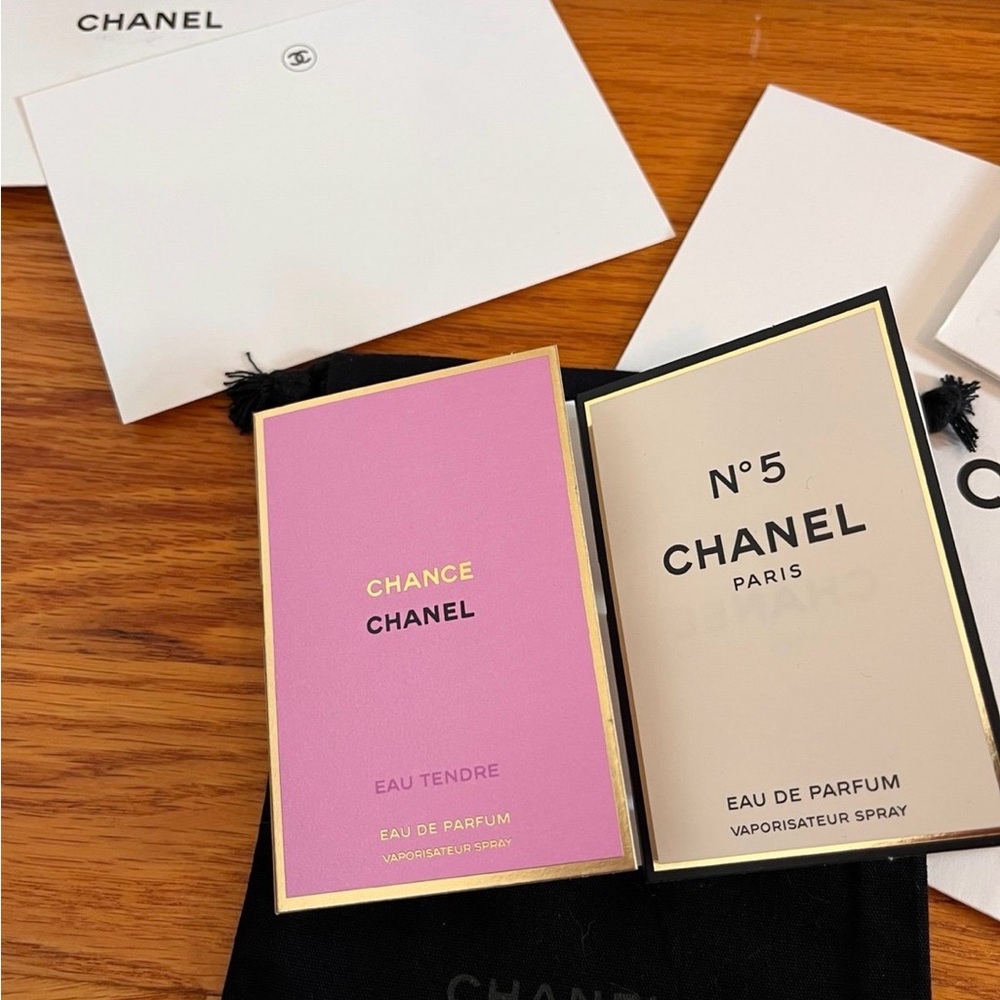 Authentic Chanel Gift Box Packaging Set Chance Ea… - image 2